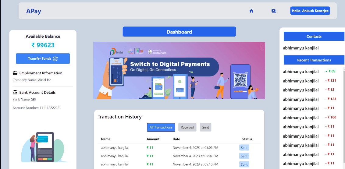 An image of the Payment Gateway project.